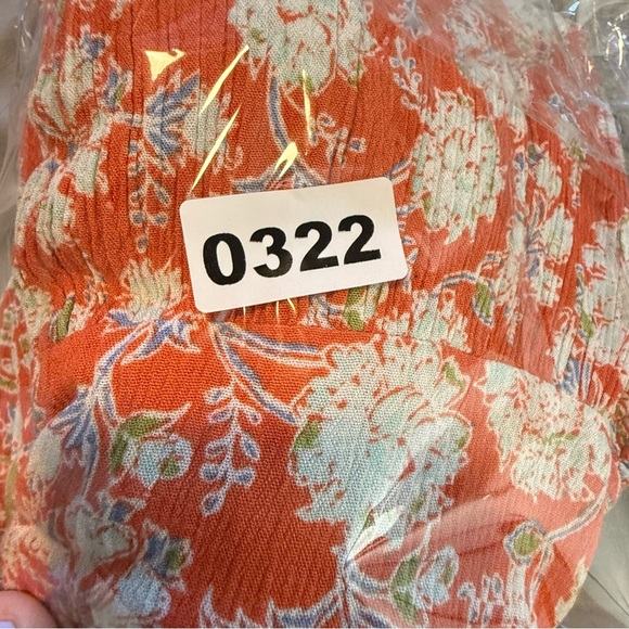 Free People Moonlight Dance Tunic Coral Combo - Picture 4 of 10